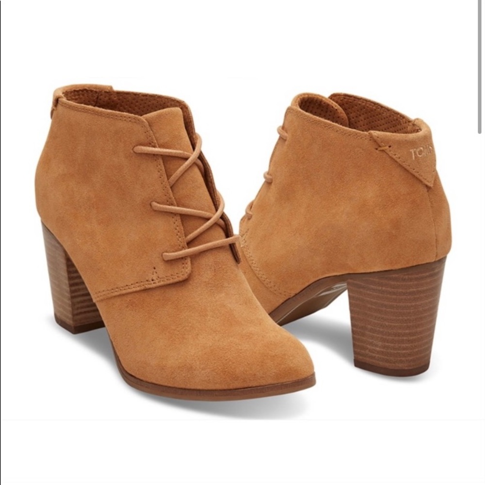 Toms Lunata Lace Up Bootie